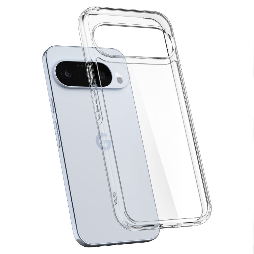 Telefontok Google Pixel 10 - SPIGEN Ultra Hybrid - átlátszó szilikon hátlap tok