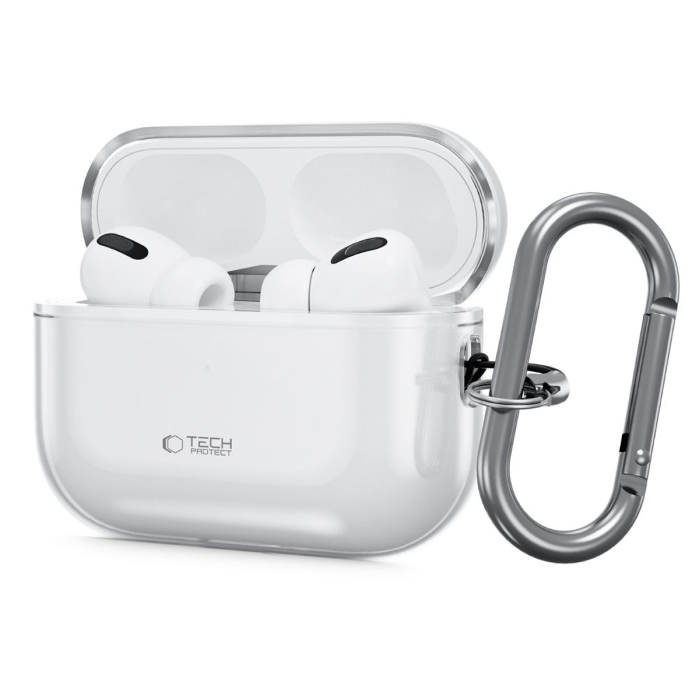 AirPods Pro 3 tartó - Tech- Protect Flexair - átlátszó AirPods Pro 3 tok