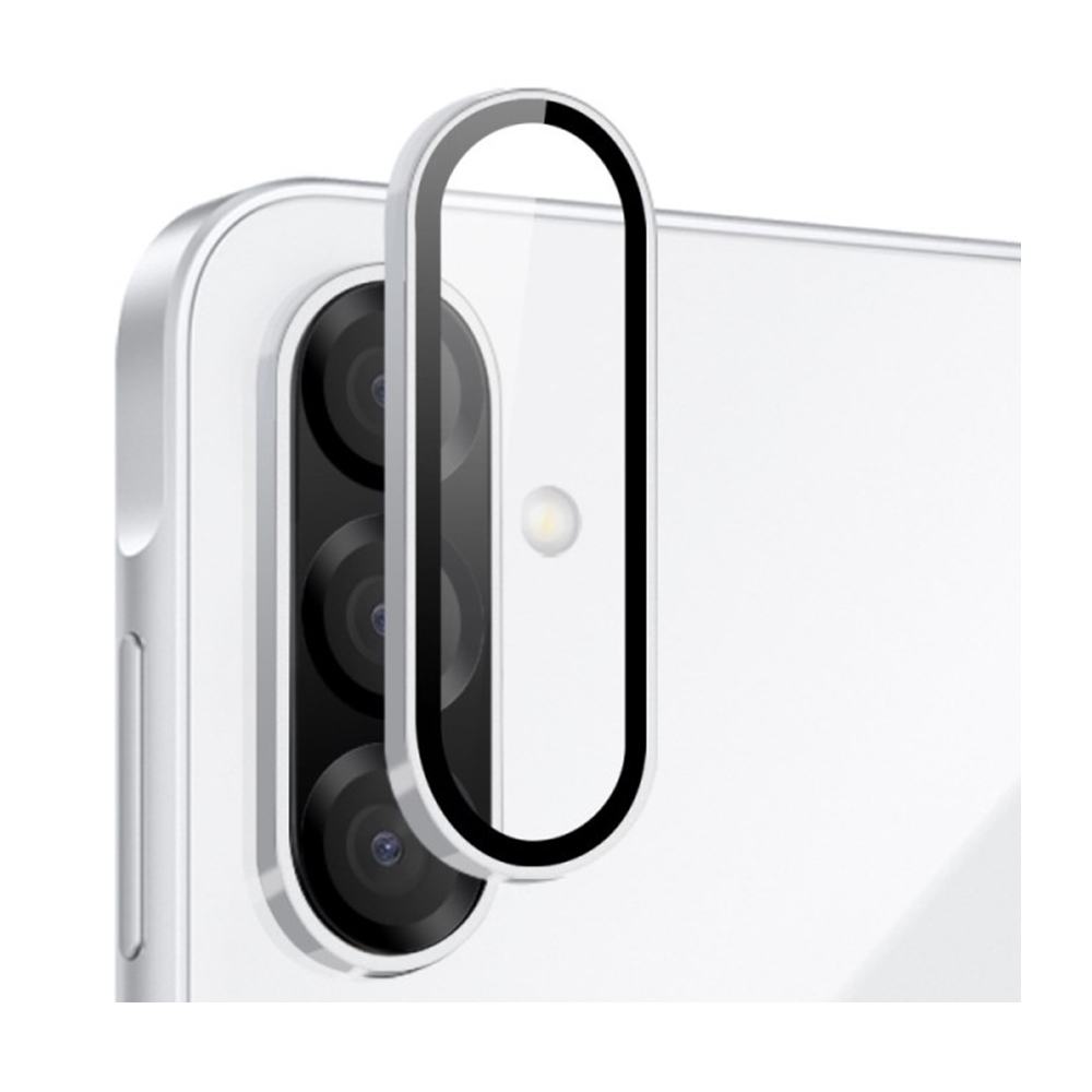 Üvegfólia Samsung Galaxy A36 5G - kamera üvegfólia fekete szegéllyel