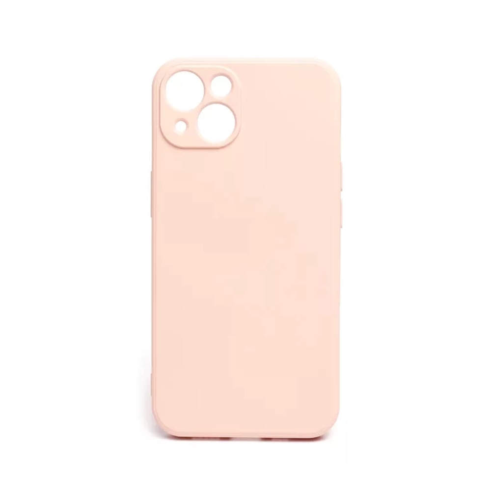 Telefontok iPhone 13 mini - PASTEL - púder pink szilikon hátlap tok