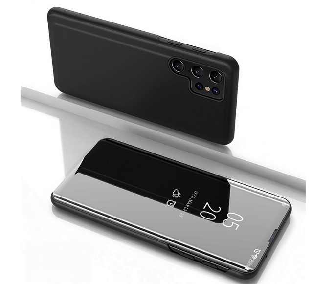 Telefontok Samsung Galaxy S25 Ultra - Fekete Clear View Tok