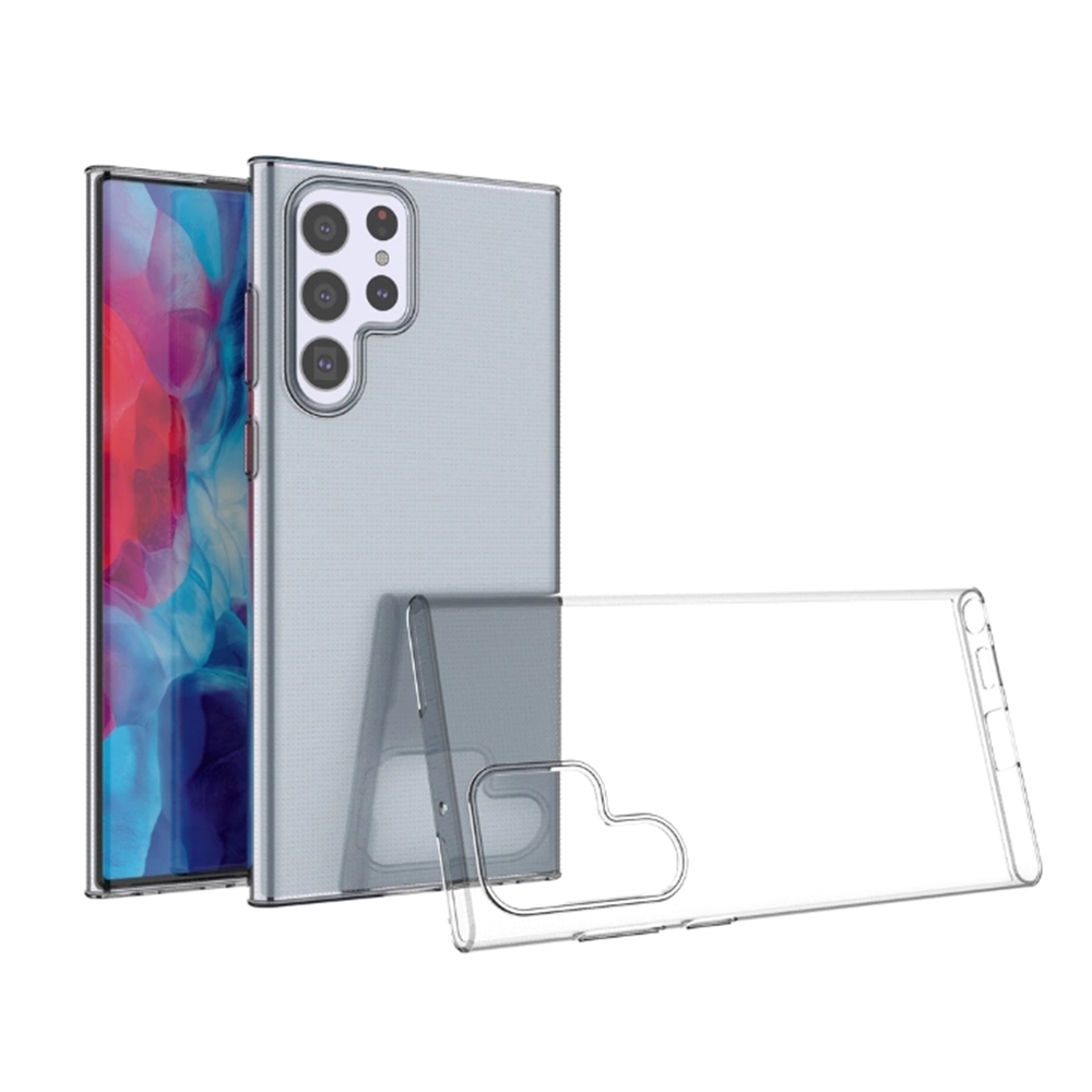 Telefontok Samsung Galaxy S26 Ultra - átlátszó szilikon hátlap tok