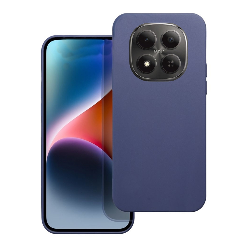 Telefontok Xiaomi Redmi Note 15 Pro 5G - kék szilikon hátlap tok