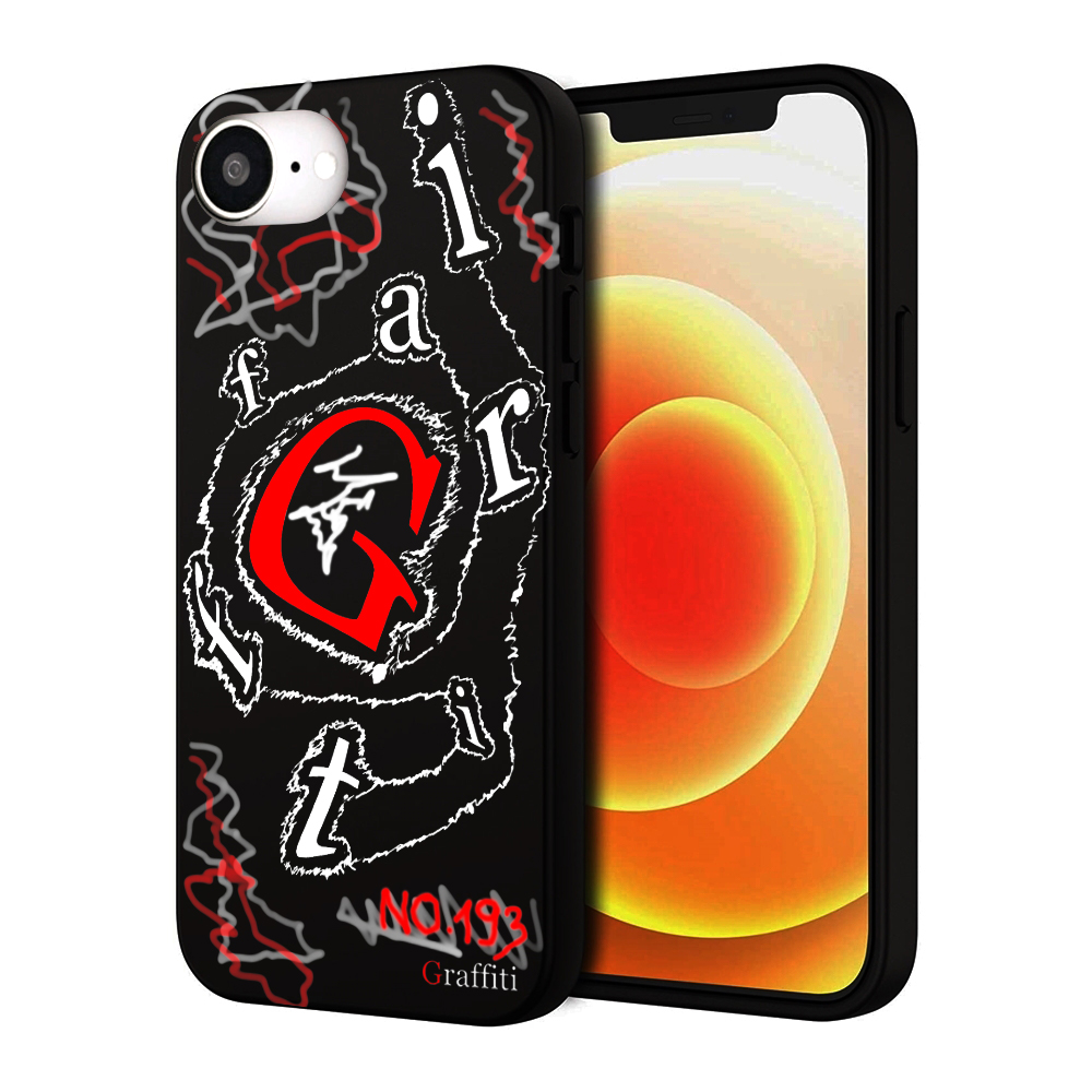 Telefontok iPhone 17e - Graffiti No.193 mintás szilikon tok