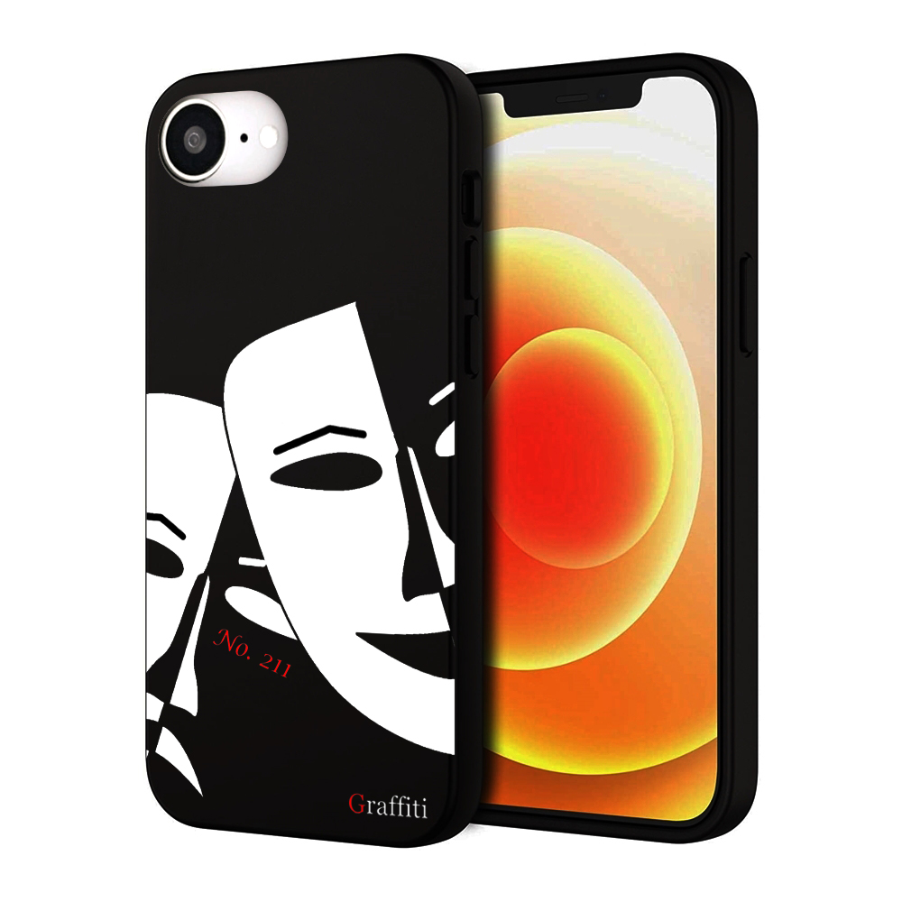 Telefontok iPhone 17e - Graffiti No. 211 mintás szilikon tok