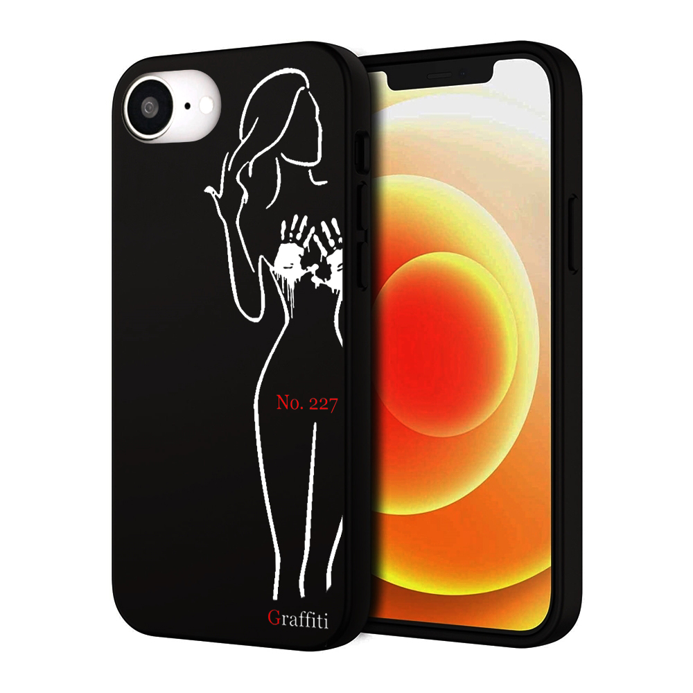 Telefontok iPhone 17e - Graffiti No. 227 mintás szilikon tok