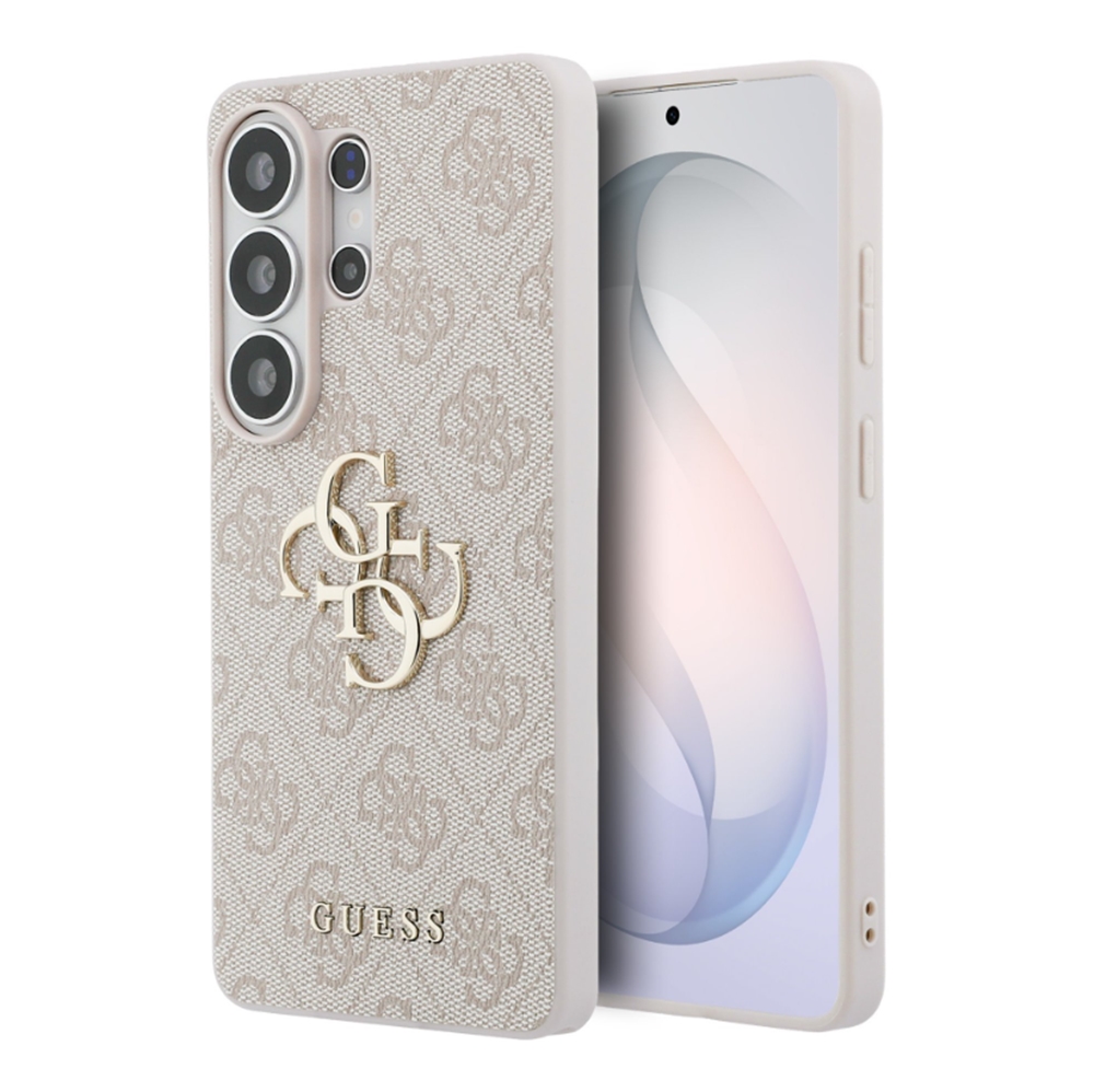 Telefontok Samsung Galaxy S26 Ultra - Guess Guess Metal Logo hátlaptok - pink