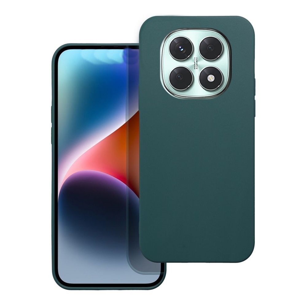 Telefontok Xiaomi Redmi Note 15 5G - zöld szilikon hátlap tok