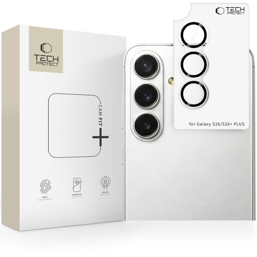 Samsung Galaxy S26 - Tech- Protect Cam Fit+ - kamera üvegfólia
