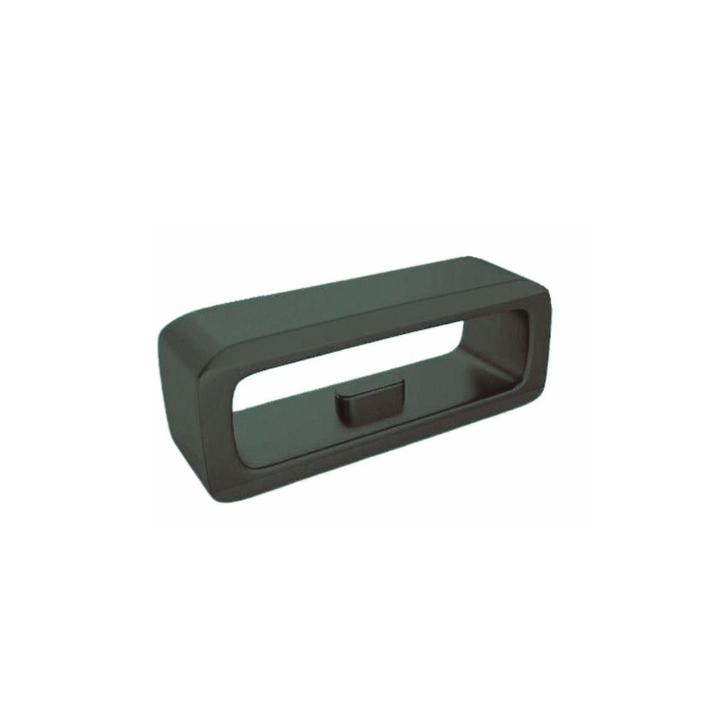 Okosóra szíj bújtató - 22 mm széles, szürkészöld szilikon (1db)