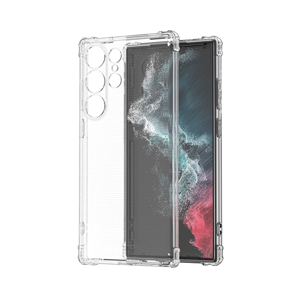 Telefontok Samsung Galaxy S26 Ultra - Ütésálló átlátszó hátlap tok