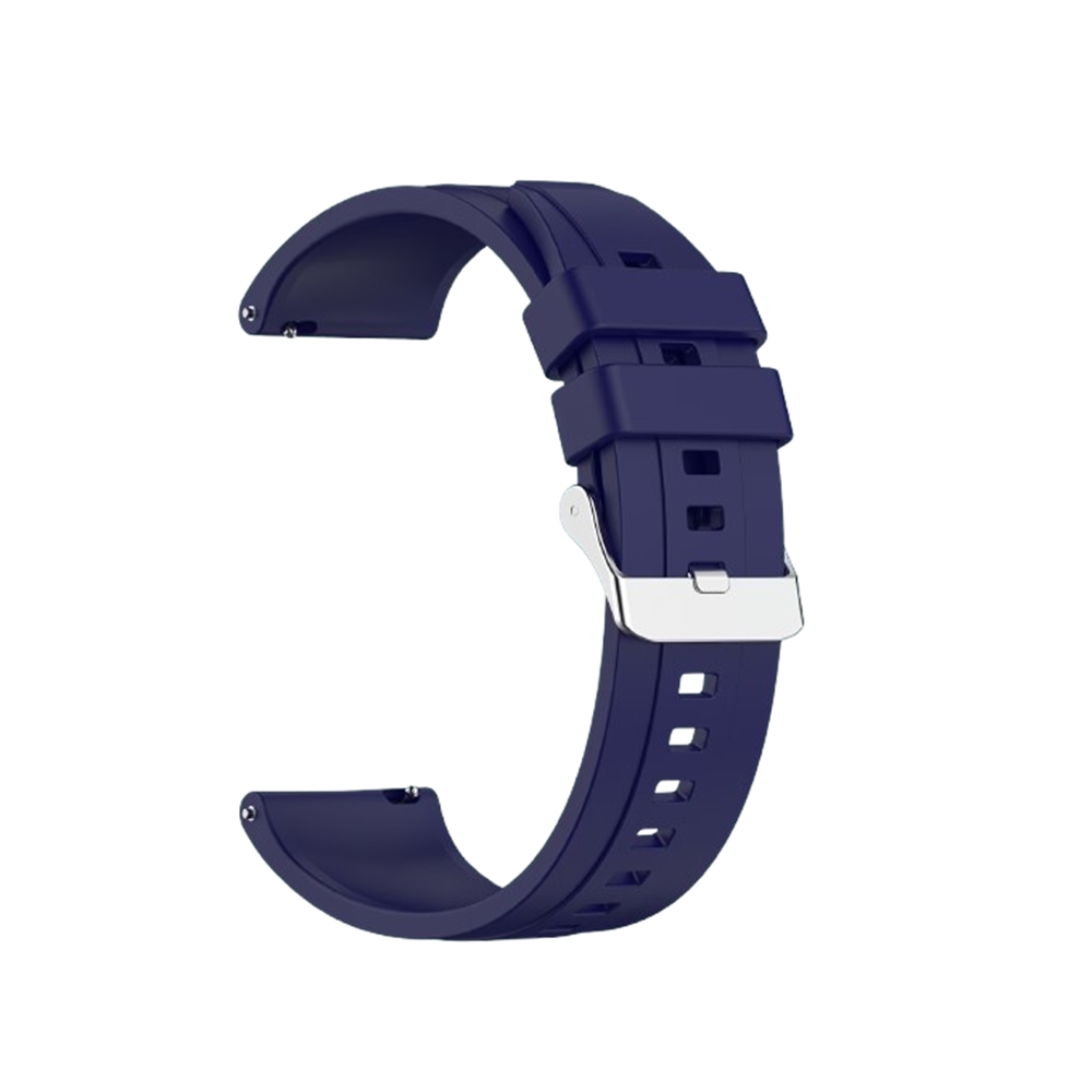 Okosóra szíj - Samsung Galaxy Watch FE - sötétkék szilikon szíj (szíj szélesség: 20 mm)