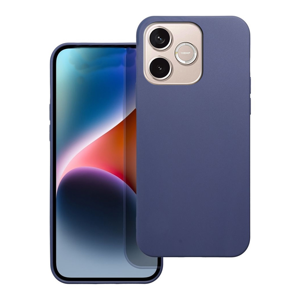 Telefontok Honor 600 Lite 5G - kék szilikon hátlap tok