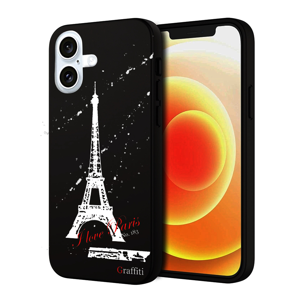 iPhone 17 telefontok - Graffiti No.183 mintás szilikon tok