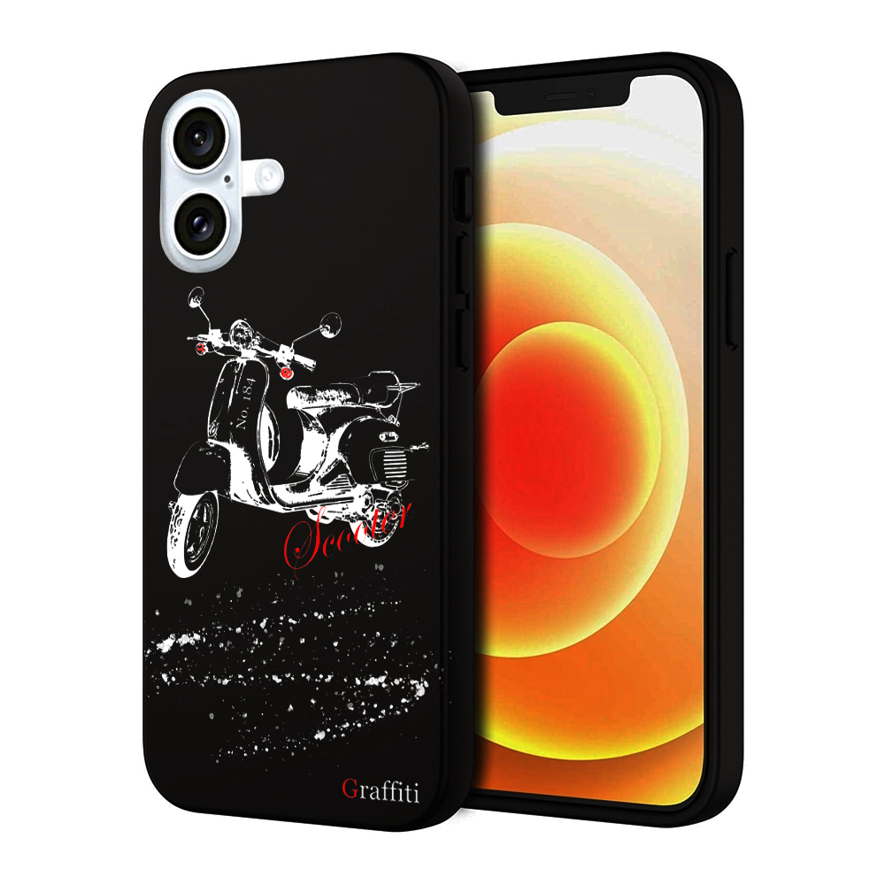 iPhone 17 Telefontok - Graffiti No.184 mintás szilikon tok