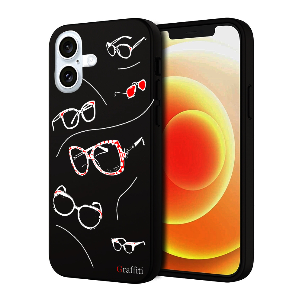 iPhone 17 telefontok - Graffiti No.224 mintás szilikon tok