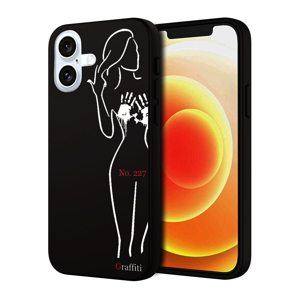 iPhone 17 telefontok - Graffiti No.227 mintás szilikon tok