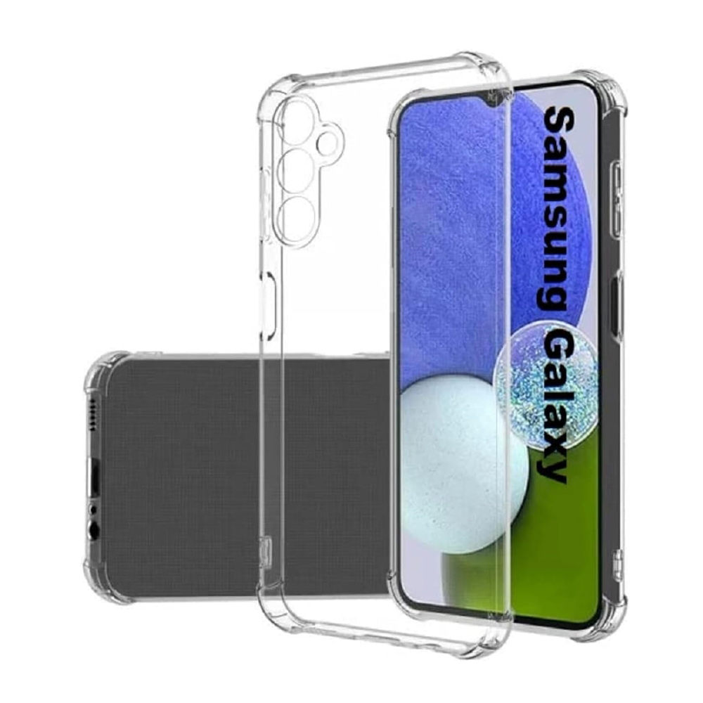 Telefontok Samsung Galaxy A57 5G - Ütésálló átlátszó hátlap tok