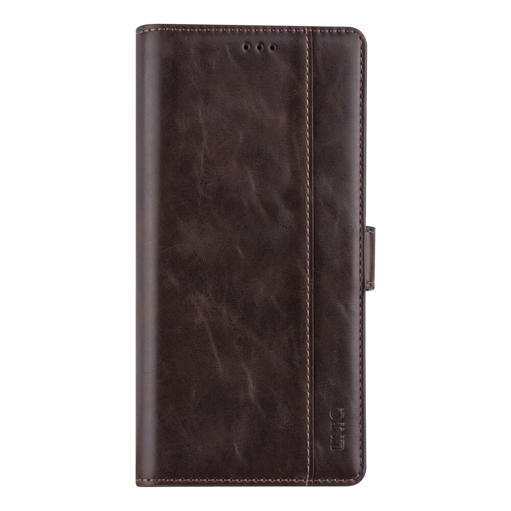 Telefontok Samsung Galaxy Note 20 Ultra - barna ráhajtófüles könyvtok