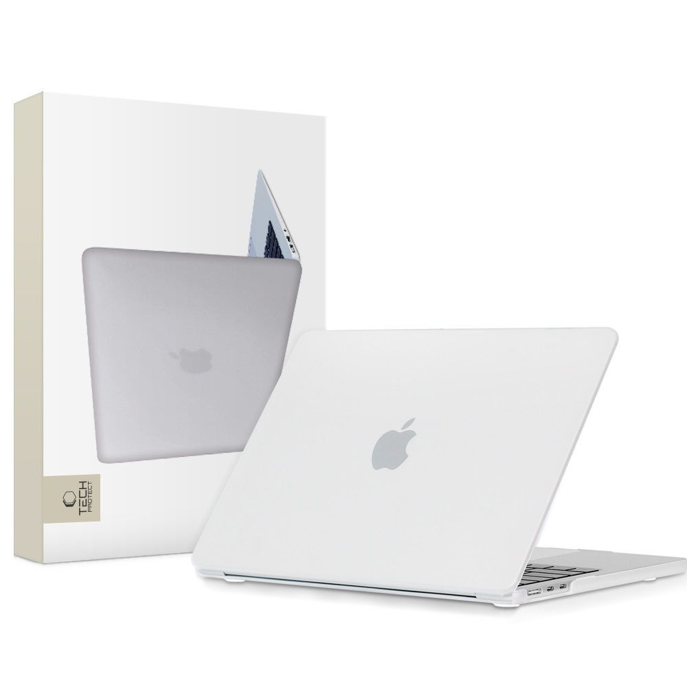 Tech- Protect Smartshell - Apple Macbook Air 13 M2/M5 2023-2026 - matt, átlátszó tok