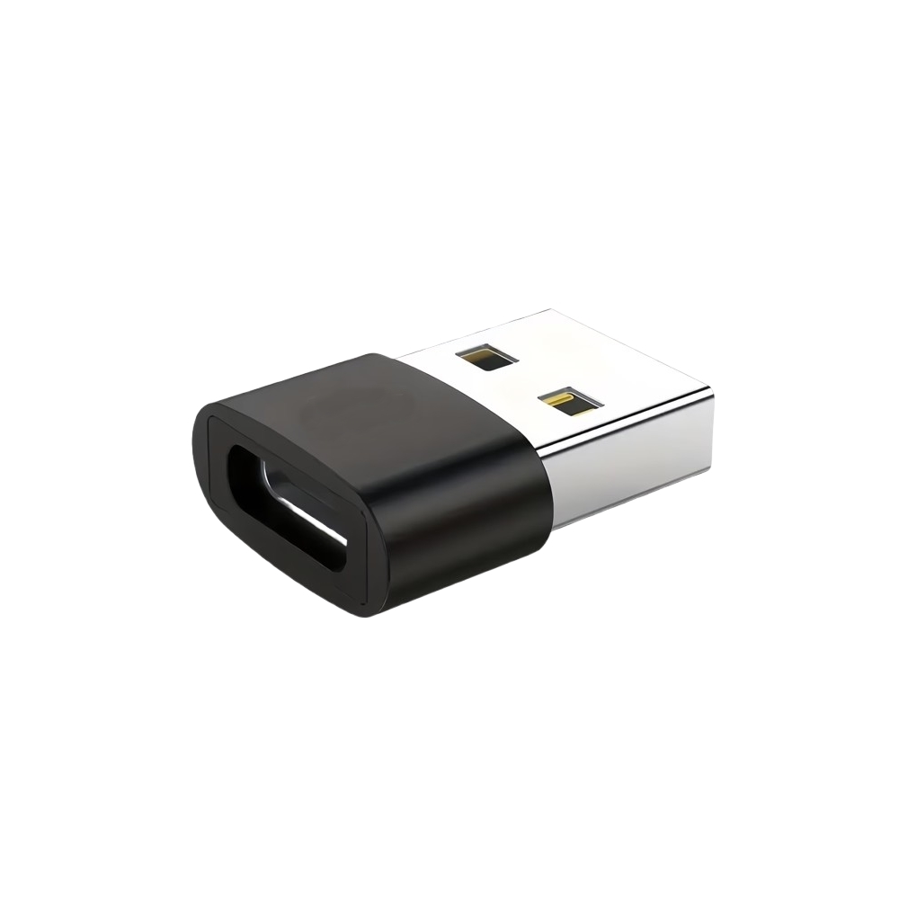 Univerzális adapter - Type-C (USB-C) bemenet / USB kimenet, fekete