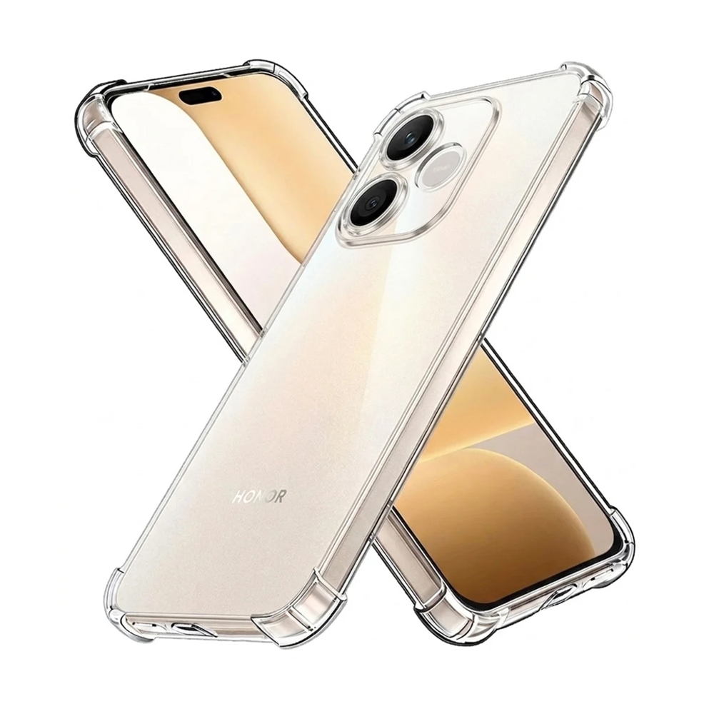 Telefontok Honor 600 Lite 5G - Ütésálló átlátszó hátlap tok