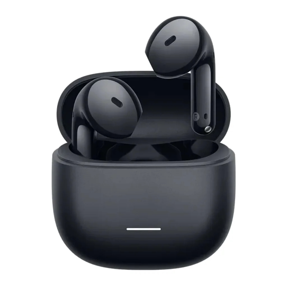 Xiaomi Redmi Buds 8 Active - fekete vezeték nélküli stereo headset, töltőtokkal