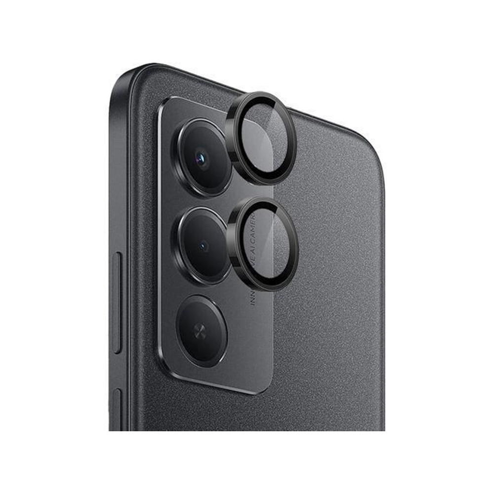 Bluestar - Xiaomi Redmi 15 4G / 5G - kameralencse üvegfólia, fekete