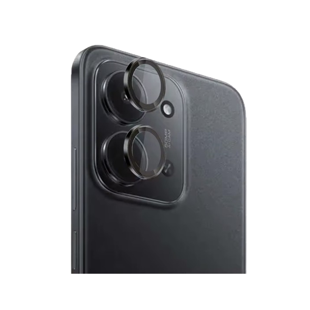 Bluestar - Xiaomi Redmi 15C - kameralencse üvegfólia, fekete