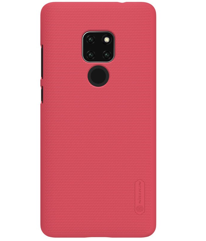Telefontok Huawei Mate 20 - Nillkin Super Frosted piros hátlap