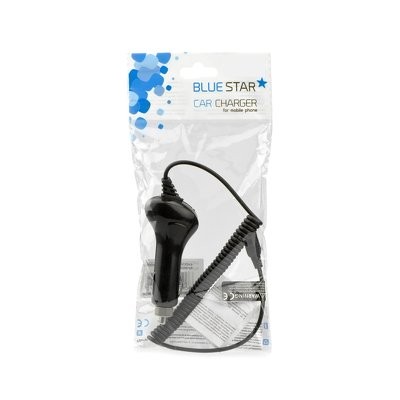 BlueStar Autós töltő - univerzális Micro USB szivartöltő 1A