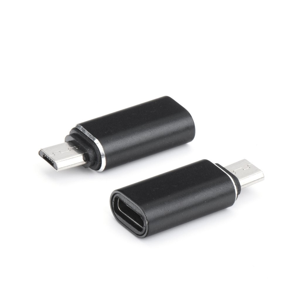 TYPE-C - Micro USB fekete adapter