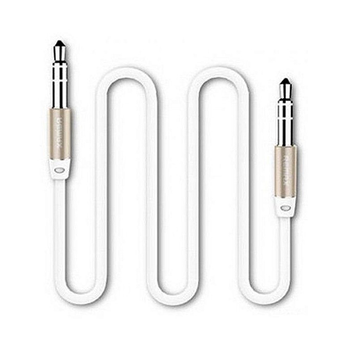 Remax RL-L200 fehér kábel 3.5mm jack-jack audio AUX kábel 2m