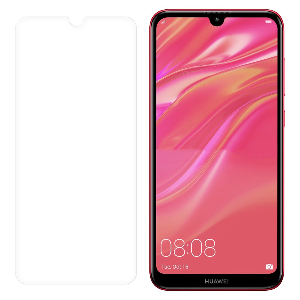 Huawei Y7 2019 / Y7 Prime 2019 Üvegfólia  - edzett üveg 9H képernyővédő üvegfólia