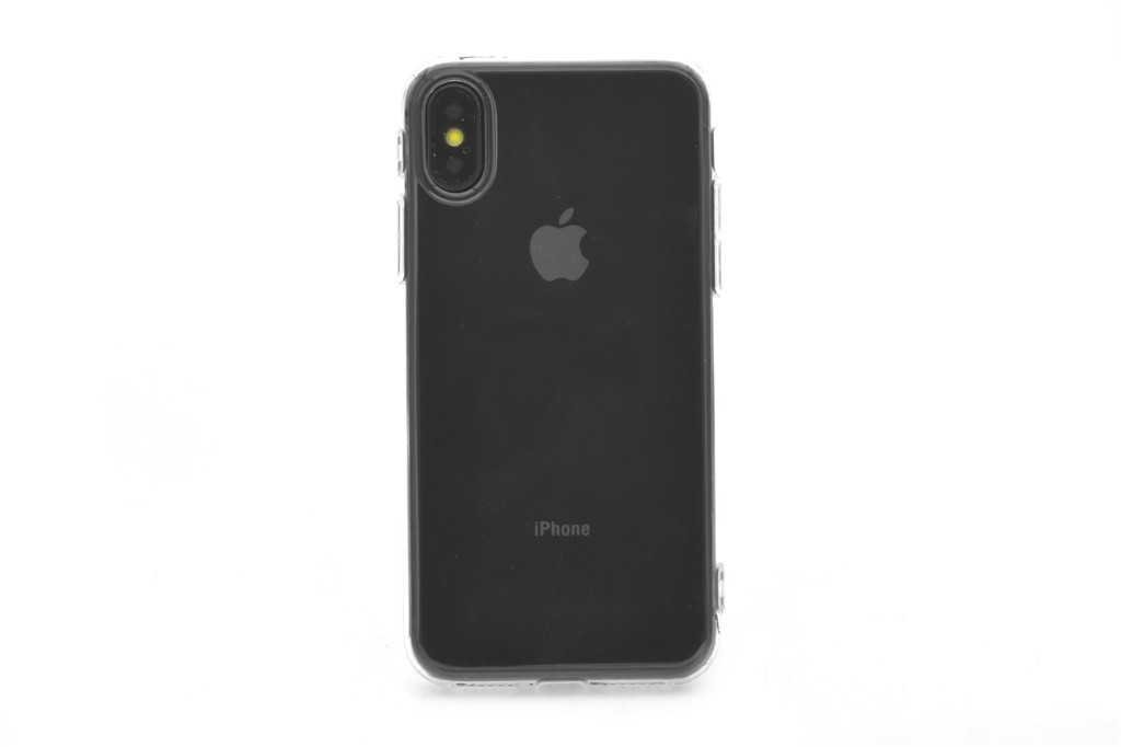 iPhone X / iPhone XS telefontok - Szilikon tok - átlátszó (8719273264119)