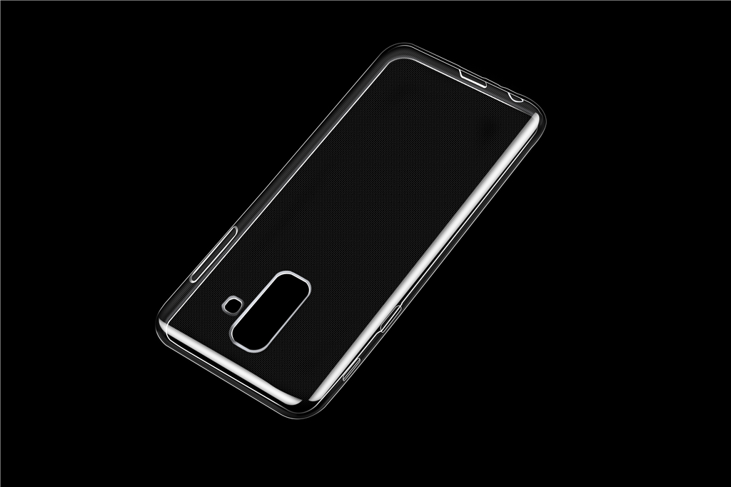 Samsung Galaxy A6 Plus (2018) Telefontok - Átlátszó szilikon tok