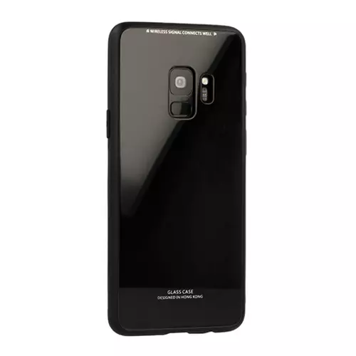 Huawei Y5 2018 Telefontok - fekete üveg hátlaptok
