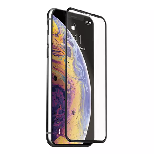 Honor 10 Üvegfólia  fekete Slim 3D üvegfólia