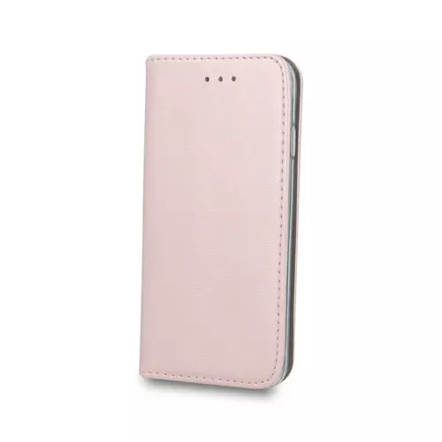 Huawei P30 Pro Telefontok - Smart Magnetic rose gold szilikon keretes mágneses könyvtok