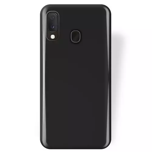 Samsung Galaxy A20e Telefontok - Fekete matt szilikon tok