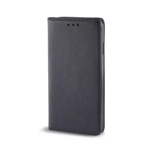 Telefontok Xiaomi Pocophone F1 - fekete mágneses szilikon keretes könyvtok