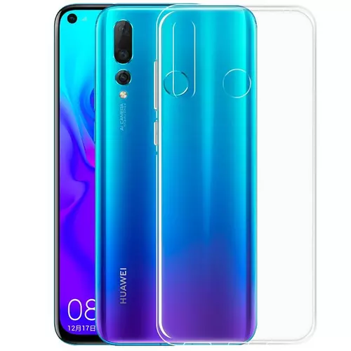 Huawei nova 5i Pro Telefontok - átlátszó szilikon tok