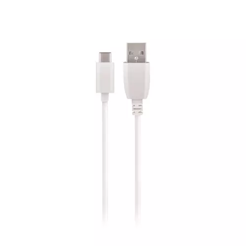 Adatkábel: MaxLife - USB / Type-C (USB-C) fehér adatkábel 3m, 2A