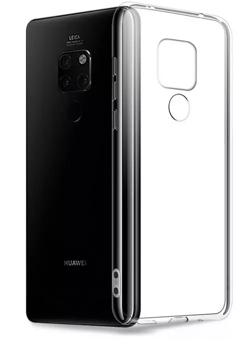 Huawei Mate 20 Telefontok - átlátszó szilikon tok