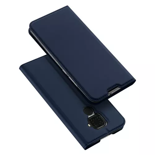 Huawei Mate 30 Lite / Huawei Nova 5i Pro Telefontok - Dux Ducis kék kinyitható tok