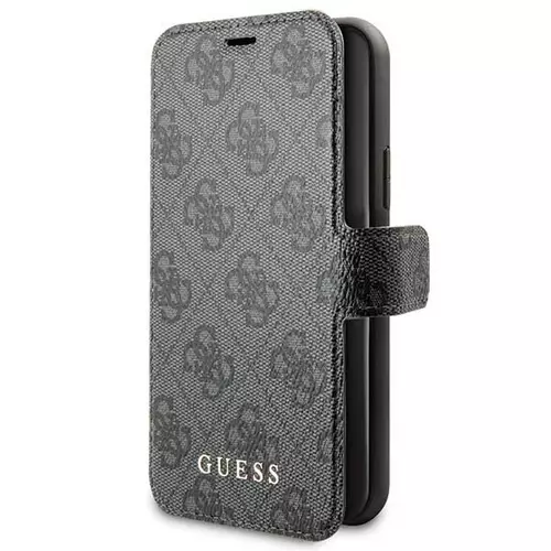 iPhone 11 Telefontok - Guess ráhajtófüles könyvtok, szürke