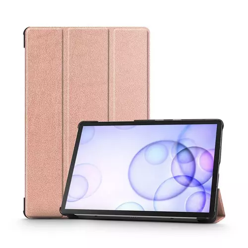 Samsung Galaxy Tab S6 Tablettok (SM-T860, SM-T865) - rose gold smart case