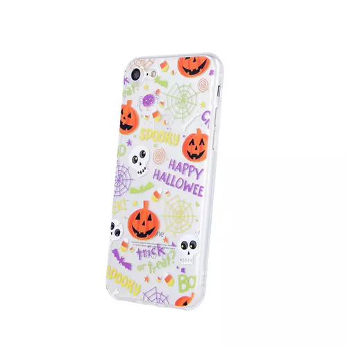 iPhone X / iPhone XS Telefontok - Halloween mintás szilikon tok