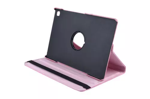 Samsung Galaxy Tab S5e 10.5 Tablettok (10.5 col) - pink fordítható műbőr tablet tok
