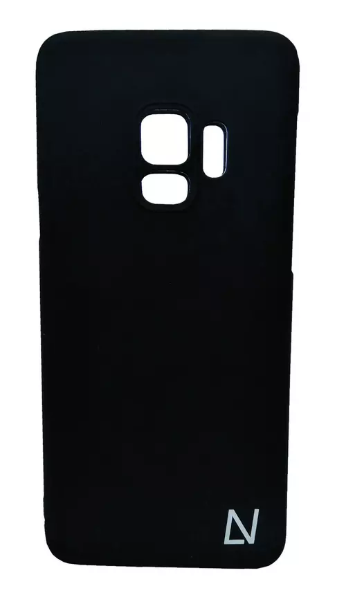 Samsung Galaxy S9 G960 Telefontok - fekete soft touch PC tok